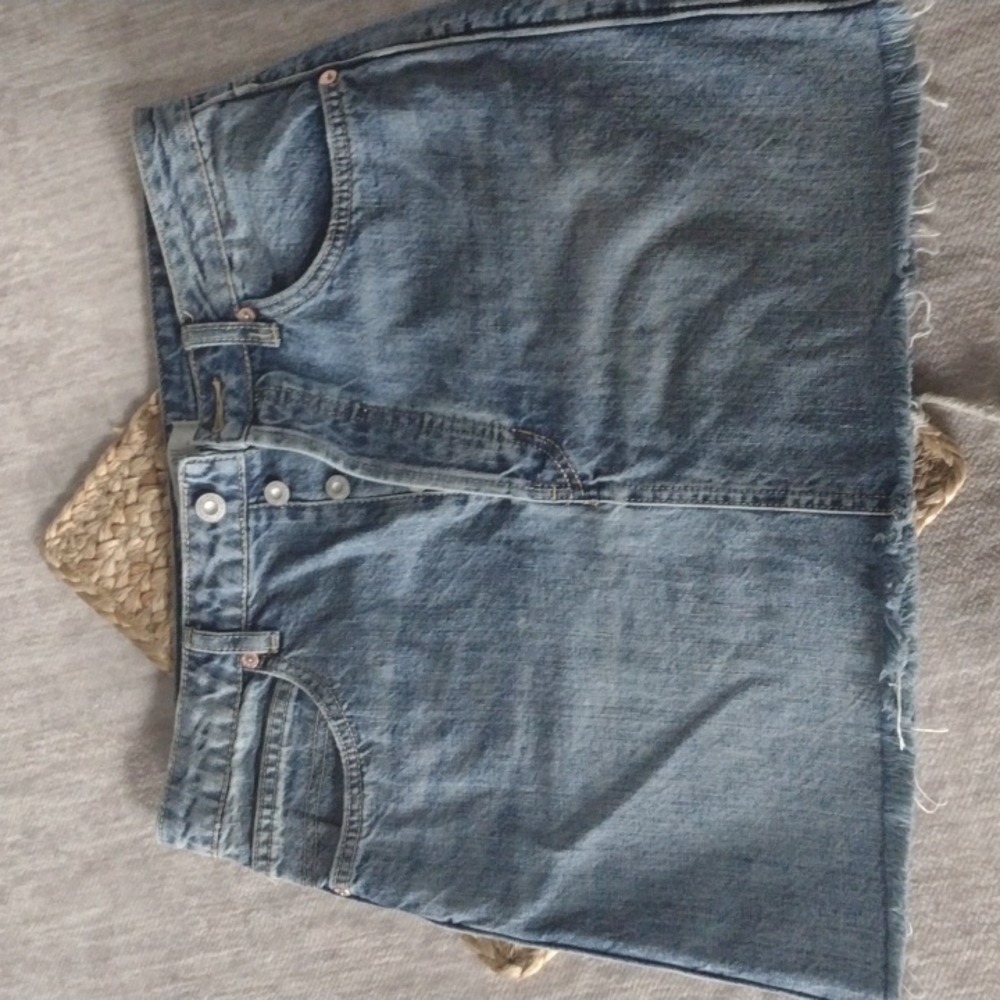 WE the Free by Free People jean skirt size 30